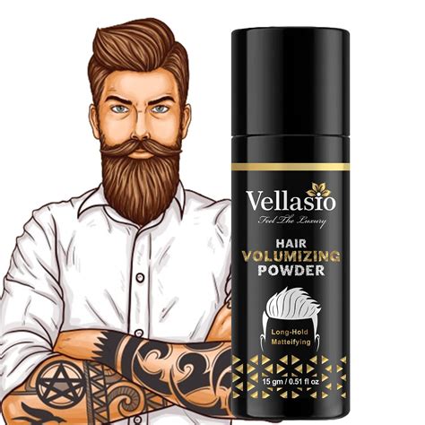 Vellasio Hair Volumizing Powder Wax For Men G Matte Finish