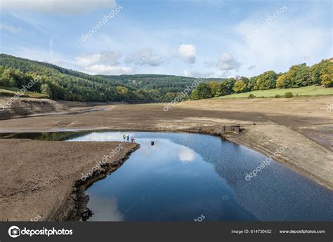 Drowned Villages Ladybower Reservoir Exposed Long Summer Drought ...