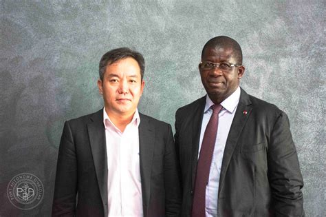 EXCHANGE BETWEEN THE MANAGING DIRECTOR OF ABIDJAN PORT AUTHORITY AND