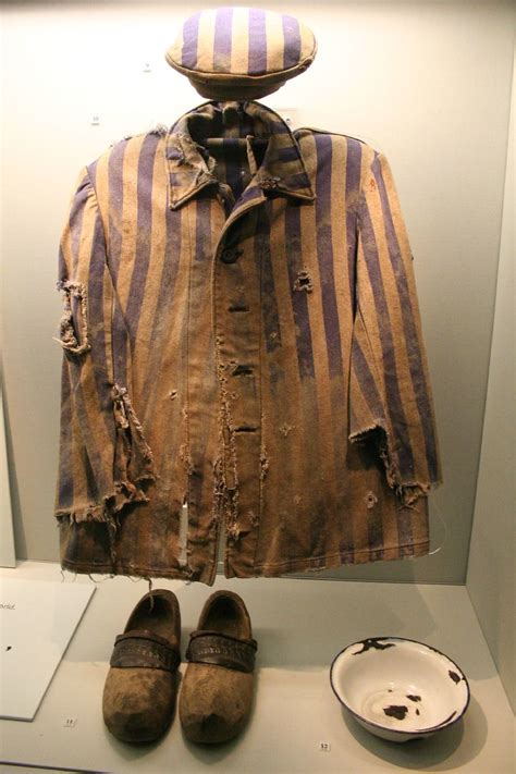 Concentration Camp Inmates Clothes And Bowl Its Pretty P Flickr