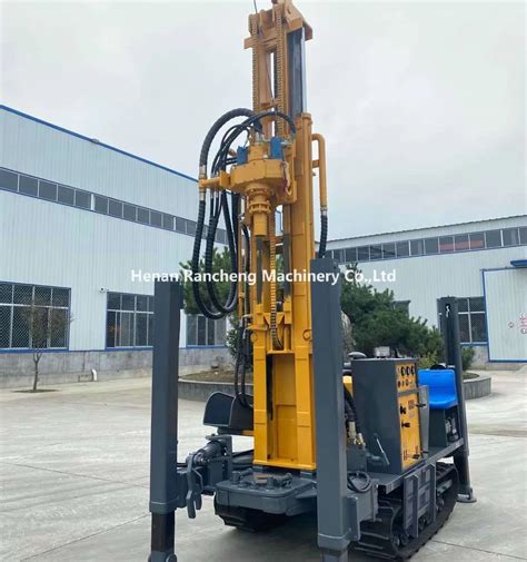 Popular Crawler Mounted DTH Mine Water Well Drilling Rig Deep Bore