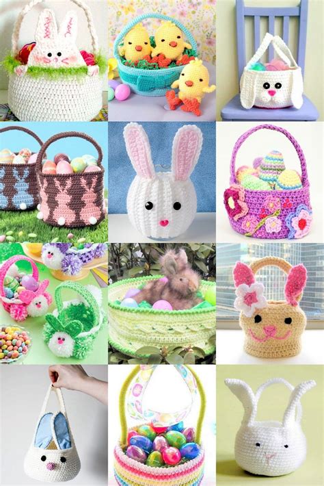 11 Fun Free Easter Basket Crochet Patterns Artofit