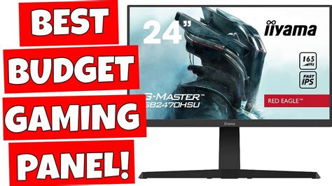 Awesome Budget 165hz 1080p IPS Gaming Monitor iiyama Red Eagle G2470 ...