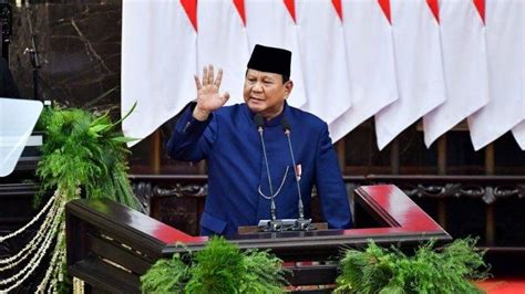 Daftar 8 Poin Pidato Perdana Prabowo Setelah Dilantik Jadi Presiden Ke