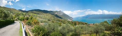 Stunning View From Country Road To Zuino Western Shore Of Lake