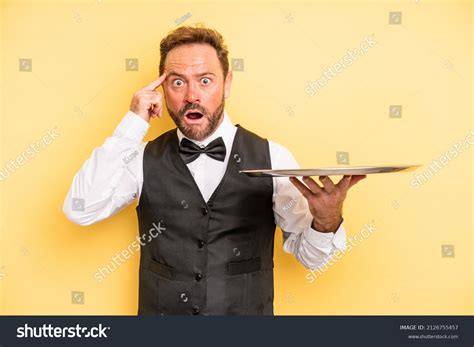 shocked waiter images stock  vectors shutterstock