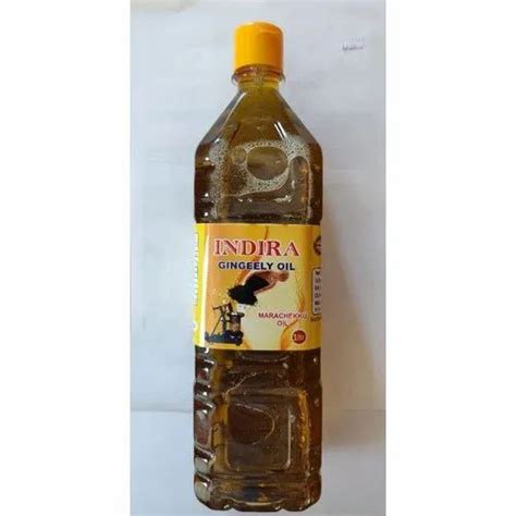 Indira 1l Gingelly Oil Packaging Size 1 Litre Rich In Vitamin At Rs