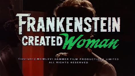 Frankenstein Cr A La Femme Bande Annonce De Vid O Dailymotion