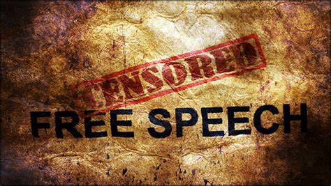 Free Speech The Essence Of Political Freedom Rapture Forums