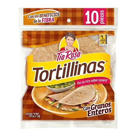 Tortillinas Tia Rosa Con Granos Enteros 10 Pzas Walmart