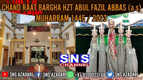 LIVE Istadigi Alam E Mubarak Bargha E Abul Fazil Hzt Abbas A S Badi