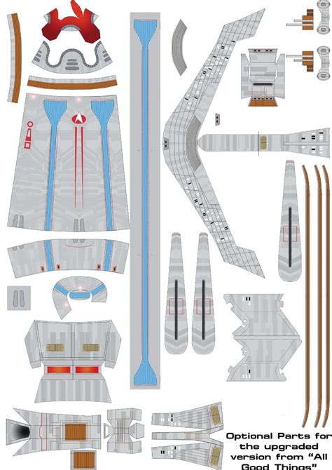 Pin By Dr Sohler On Star Trek Paper Models Papercraft Templates