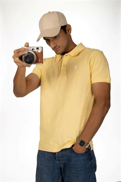 Pastel Yellow Polo Bonkers Corner