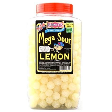 Barnetts Mega Sour Lemon - Happy Candy UK LTD