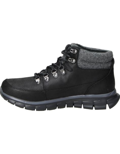 Botines Color Negro De Casual SKECHERS 167425 Blk