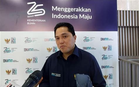 Bahas Anggaran Tol Bocimi Seksi Iii Erick Thohir Colek Sri Mulyani