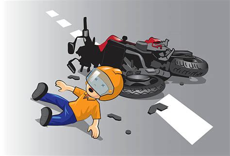 1700 Accidente De Moto Ilustraciones De Stock Gráficos Vectoriales Libres De Derechos Y Clip