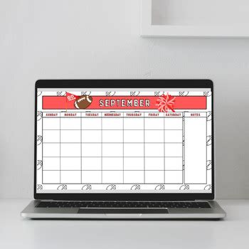 Editable Teacher Calendar by TexEd | TPT