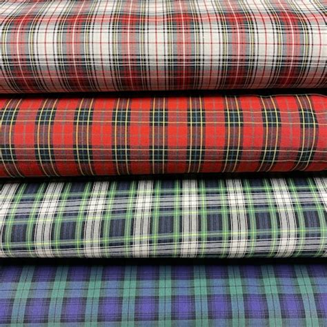 Black And Red Plaid Fabric By The Yard Robert Kaufman House Etsy