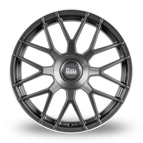 Buy Mam Gt Palladium Front Polished Alloy Wheels Wheelbase