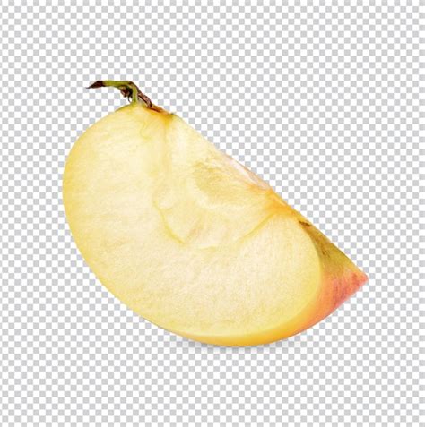 Premium Psd Fresh Apple Sliced Isolated Premium Psd