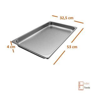 Bandejas Gastronorm GN 1 1 40 Mm Acero Inoxidable PACK 12 Uds