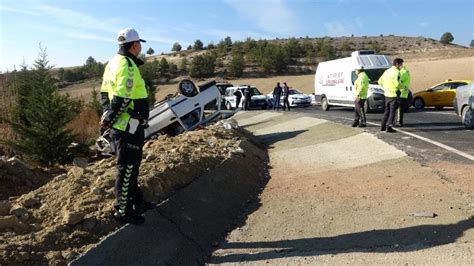 Son Dakika Haberi Kazada A R Yaralanan Ya L S R C Hastanede