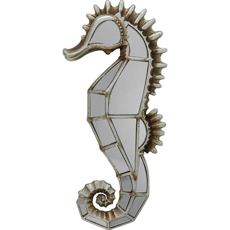 Wall Object Seahorse Mirror