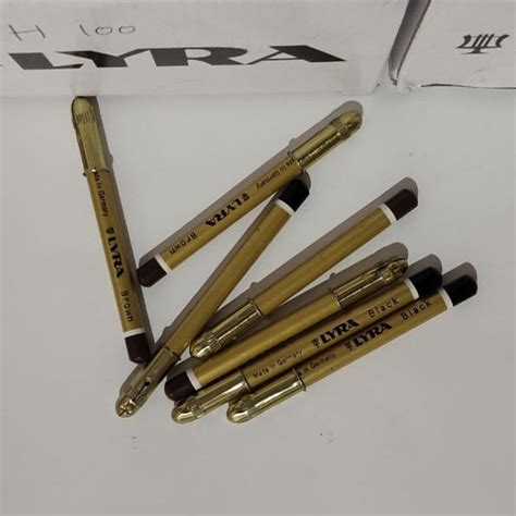 Jual 1 Lusin Pensil Alis Lyra Warna Hitam Dan Coklat Shopee Indonesia