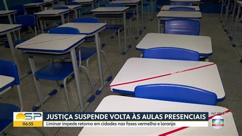 Justiça suspende retorno das aulas presenciais no estado de São Paulo