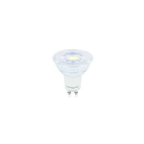 Integral Glass Gu10 Bulb 400lm 3 6w 4000k Non Dimm 36 Beam Ilgu10ne084 Uk