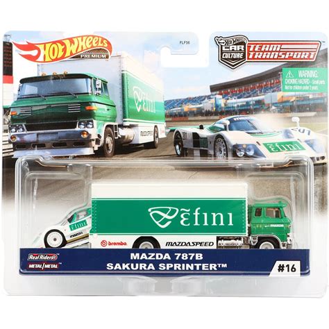Mazda B Sakura Sprinter Team Transport Hot Wheels