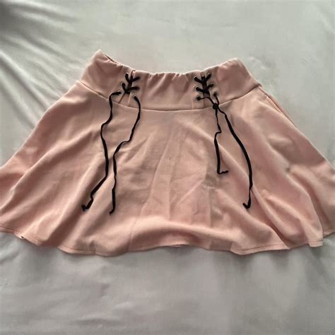 Pink Skirt From Hot Topic Depop