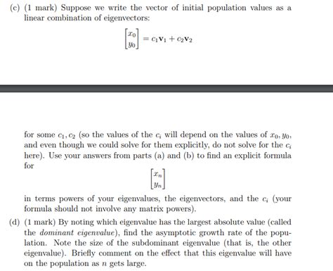 Solved A population of lemmings is being studied. They are | Chegg.com