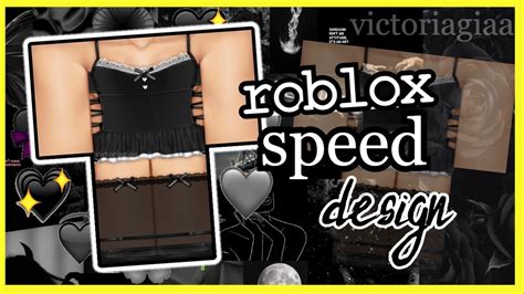 Cute Black Lace Swimsuit Roblox Speed Design Paint Tool Sai Victoriagiaa Youtube