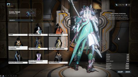 The New Avia Prime Syandana Clips Through The Frame With Pretty Much