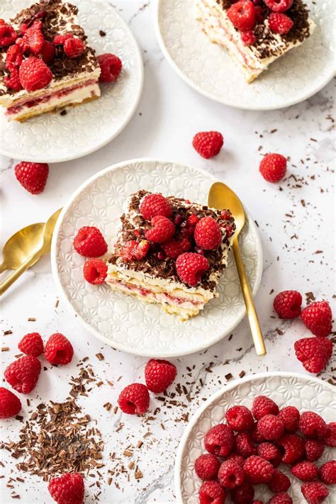 Eggless Raspberry Tiramisu Sugar Salt Magic