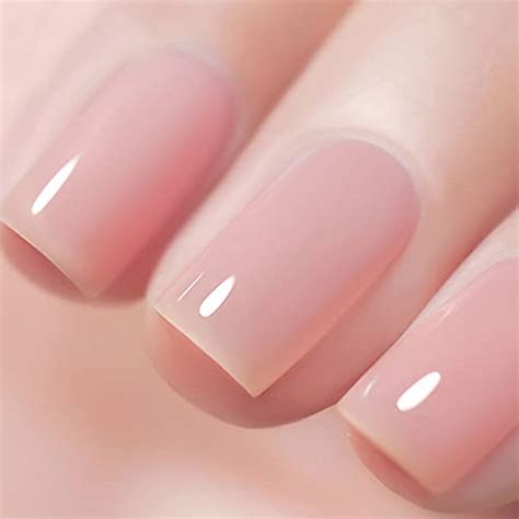 Best Pink Jelly Nails For A Milky Manicure