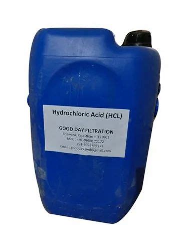 Hydrochloric Acid Hcl For Industrial Liquid At Kg In Bhilwara