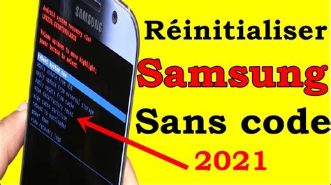 How To Factory Reset Samsung Without Passcode 2021