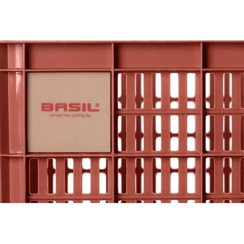 Basil Crate L Bicycle Crate L Red Basil