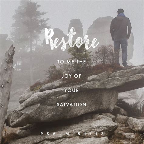 Restore To Me The Joy Of Your Salvation And Make Me Willing To Obey