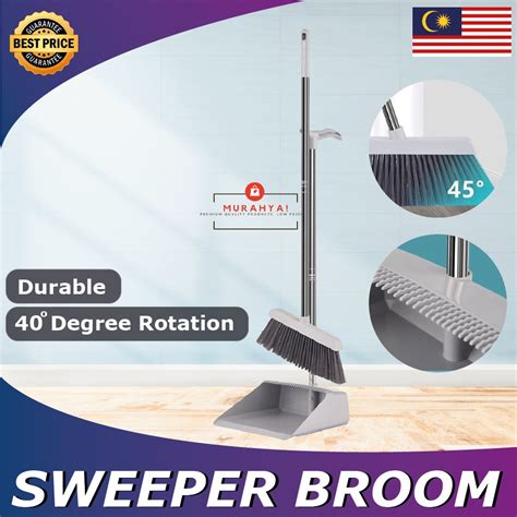 Penyapu Lantai Sweeper Floor Broom And Dustpan Set Cleaner 2 In 1