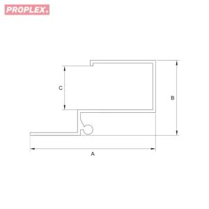 Profil Aluminiowy Dolny Mm Proplex Dystrybutor Poliw Glanu I