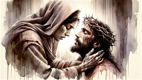 Premium Photo | A painting of jesus and jesus with a picture of jesus