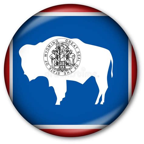 West Virginia State Flag Button Stock Illustration Illustration Of