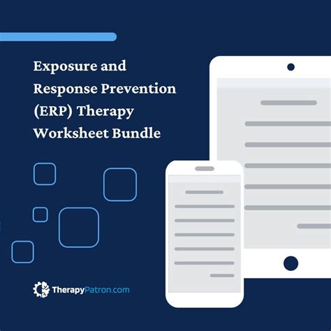 Exposure And Response Prevention Erp Therapy Worksheet Bundle