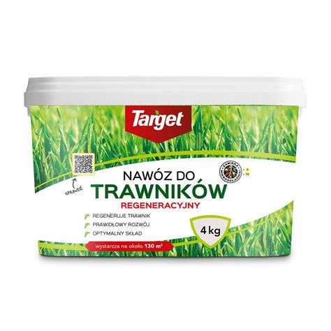 Nawóz Do Trawnika Regeneracyjny 4 kg Target Z Ogrodem na Ty