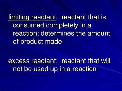 Limiting Reactant Stoichiometry Ppt Download