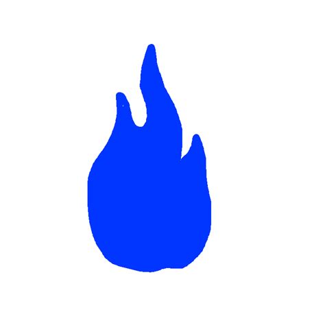 Blue Flame Sticker by Carly Berry for iOS & Android | GIPHY